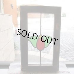 画像8: 赤と緑が鮮やかなイギリスアンティークのステンドグラス