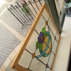 画像6: 丸みを帯びた可愛いデザイン♪イギリスアンティークステンドグラス