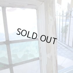 画像13: 薄ピンク色と赤色のガラスが特徴的　イギリスアンティークステンドグラス