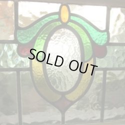 画像3: リースのような柄が素敵なイギリスアンティークのステンドグラス