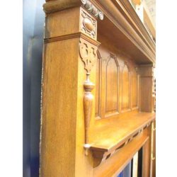 画像6: 暖炉の木枠