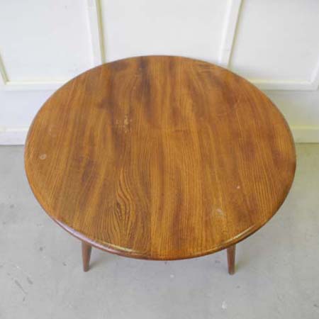 ラウンドコーヒーテーブル 【Ercol Round Coffee Table】 - naty garden