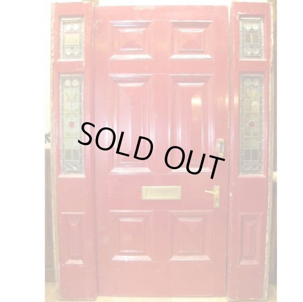 画像2: ステンドドアセット(ドア枠付）