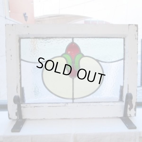 画像5: 丸みがあって可愛いデザイン　イギリスアンティークステンドグラス