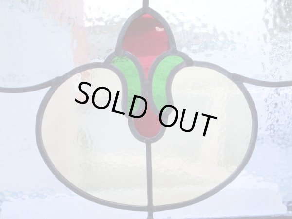 画像3: 丸みがあって可愛いデザイン　イギリスアンティークステンドグラス