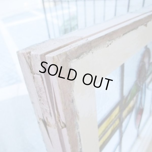 画像5: カラフルな薔薇が綺麗♪イギリスアンティークステンドグラス