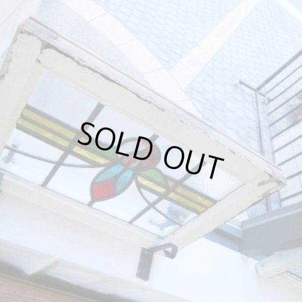 画像8: カラフルな薔薇が綺麗♪イギリスアンティークステンドグラス