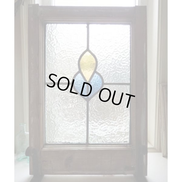 画像2: 飽きのこないデザインとカラーがイイ！イギリスアンティークのステンドグラス